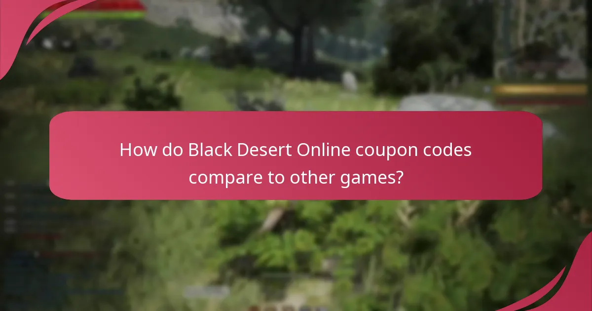 What is the community feedback on Black Desert Online coupon codes?