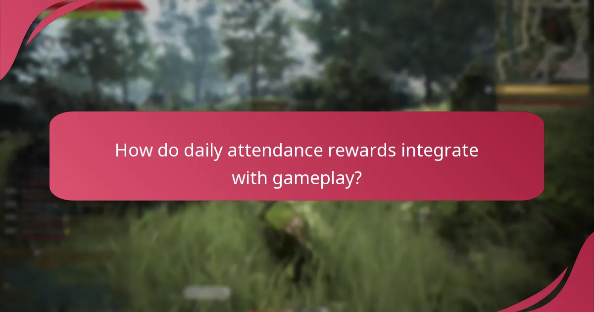 How can players enhance their experience with daily attendance rewards?
