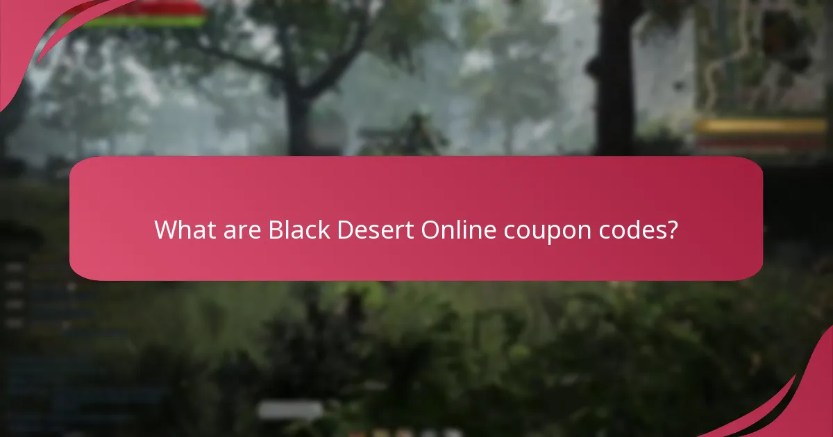 What are code generators for Black Desert Online coupon codes?