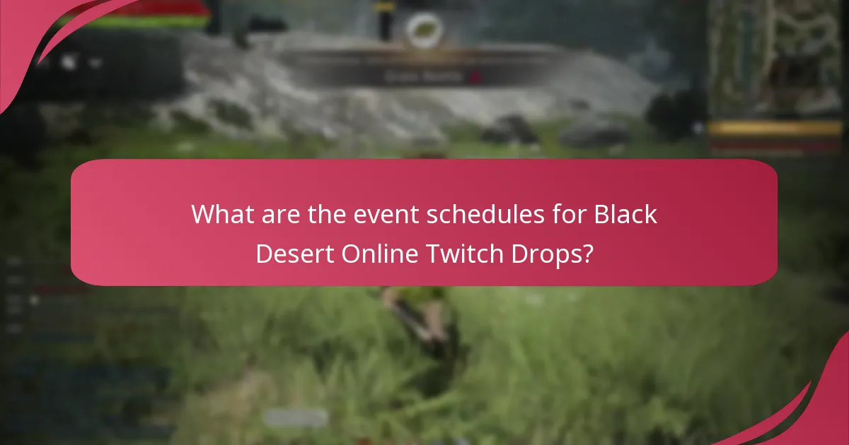 What are the benefits of participating in Twitch Drops for Black Desert Online?