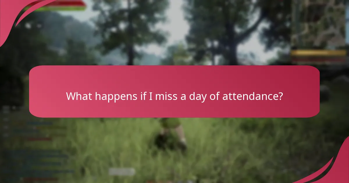 Are there any tips for maximizing Daily Attendance Rewards?